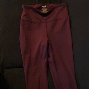 Red Velvet Leggings